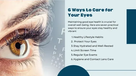 Evening eye care routine