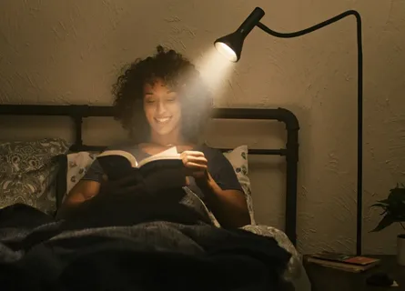 Indoor lighting for reading