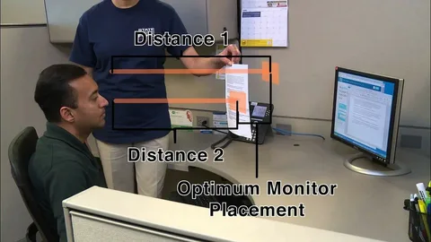 Screen distance guidelines