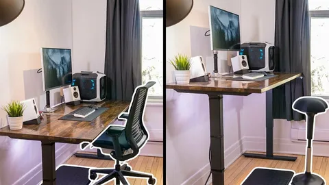 Ergonomic workspace setup